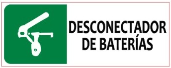 10 pack etiqueta solar - DESCONECTADOR DE BATERIAS