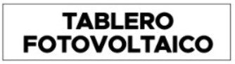 10 pack etiqueta solar TABLERO FOTOVOLTAICO