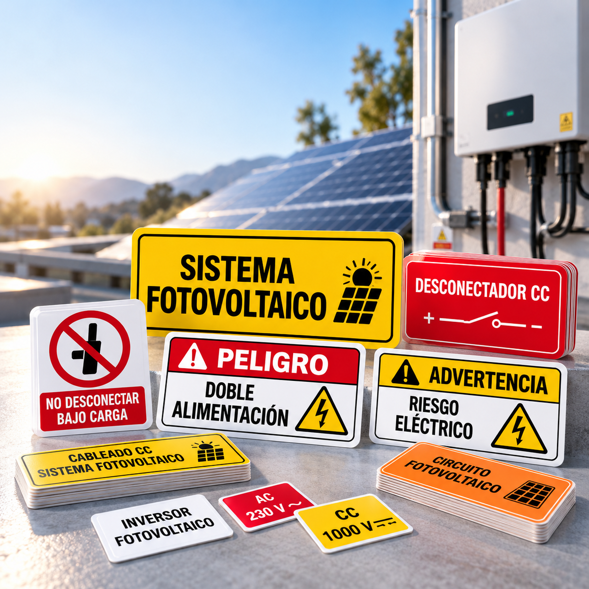 Etiquetas Fotovoltaicas