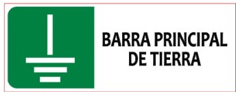 10 pack etiqueta solar - BARRA PRINCIPAL DE TIERRA