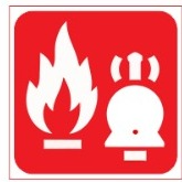 10 pack etiqueta solar - ALARMA CONTRA INCENDIO